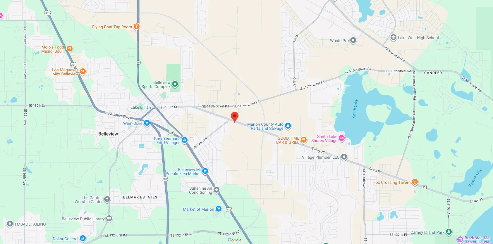 Vista Trace in Belleview FL is convenient to highways, daily necessities, and nearby cities.